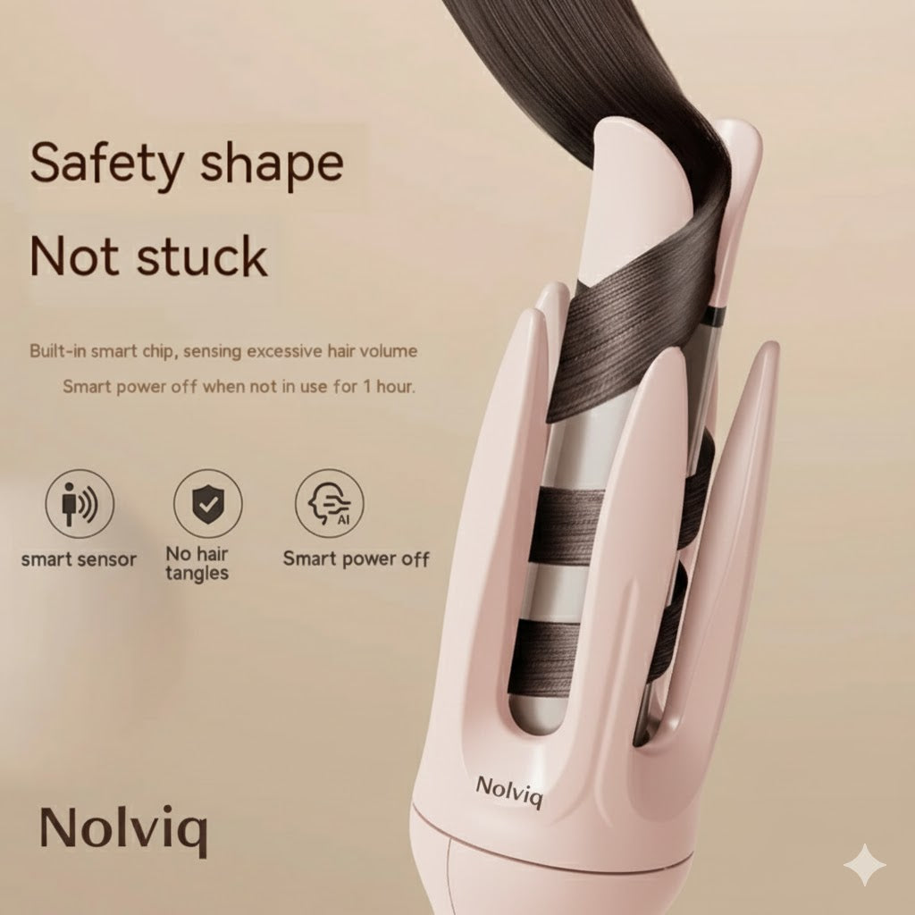 Nolviq™ LazyCurl — Automatic Hair Curler